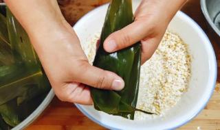 粽子的最简单包法 粽子的最简单包法图片